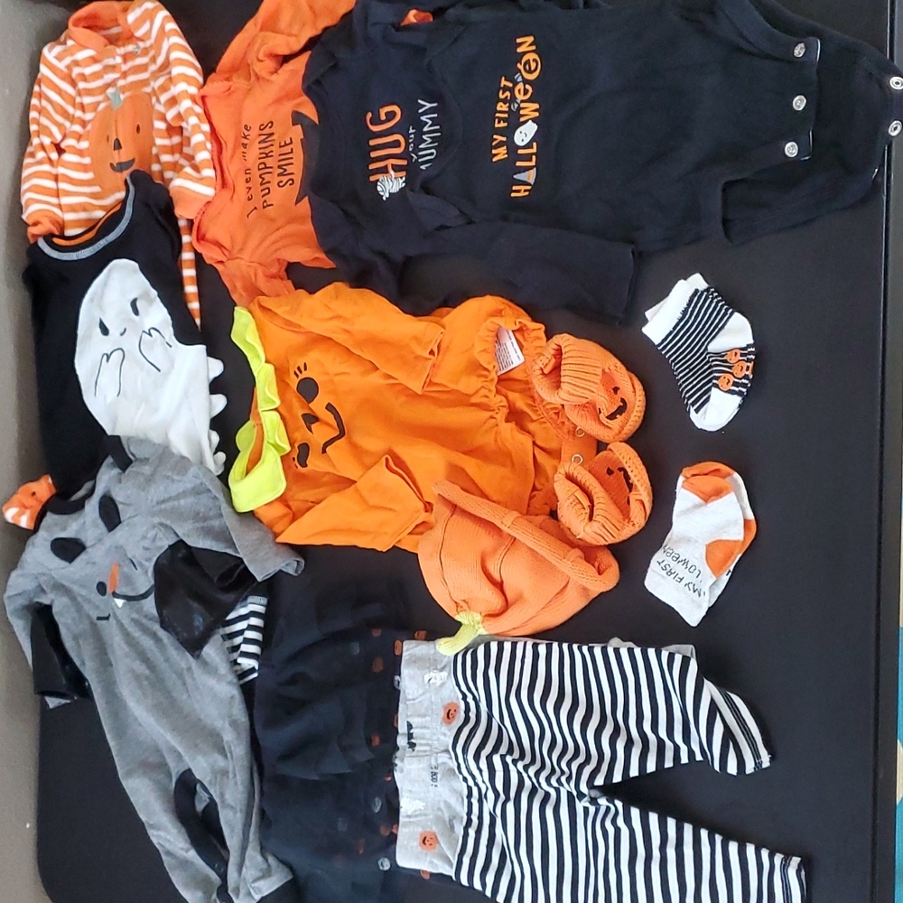 0-3 month Halloween outfits